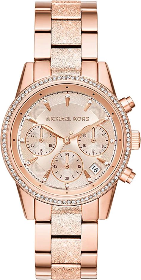 Michael Kors Women's Watch Ritz, 37 mm case Size, Quartz 